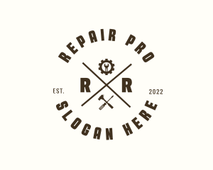 Handyman Repair Tools logo design