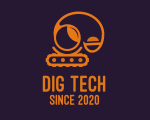 Dig - Excavator Digging Machine logo design