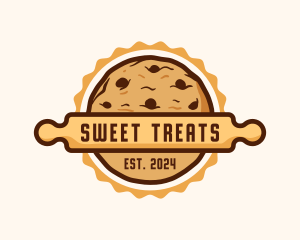 Cookies - Cookies Rolling Pin logo design