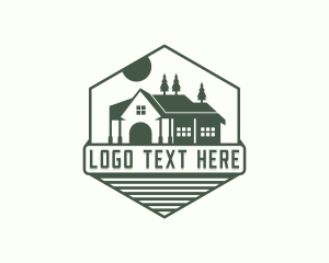 Residential - Repair Roofing Realtor logo design