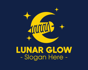 Yellow Moon Screw logo design