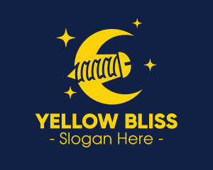 Yellow Moon Screw logo design