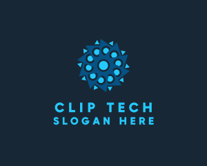 Tech Company Software logo design