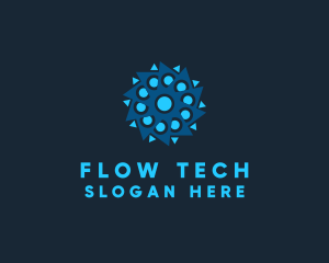 Tech Company Software logo design