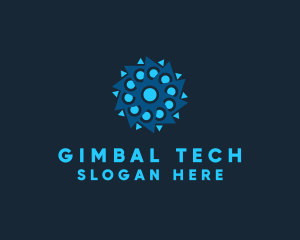 Tech Company Software logo design