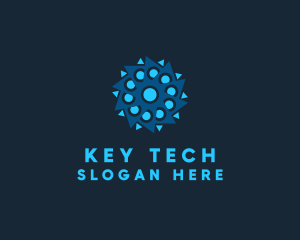 Tech Company Software logo design