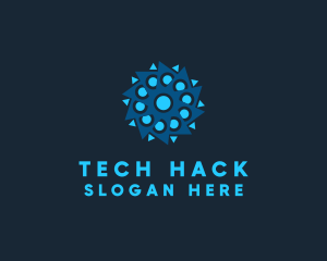 Tech Company Software logo design