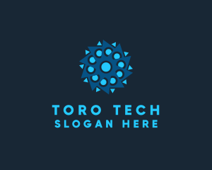 Tech Company Software logo design