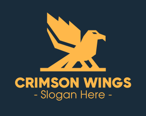 Wild Bird Wing logo design