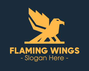 Wings - Wild Bird Wing logo design