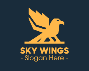 Wild Bird Wing logo design