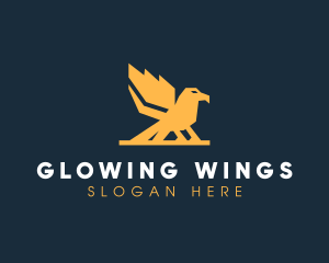 Wild Bird Wing logo design