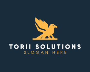 Wild Bird Wing logo design