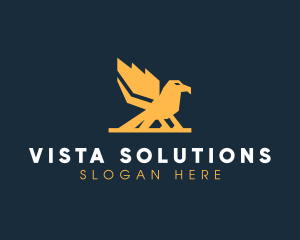 Wild Bird Wing logo design