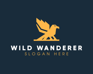 Wild Bird Wing logo design