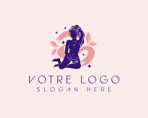 Sexy Woman Skincare Logo
