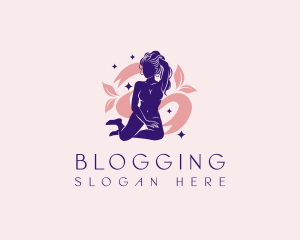 Female - Sexy Woman Skincare logo design