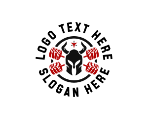 Helm - Spartan Helm Crossfit logo design