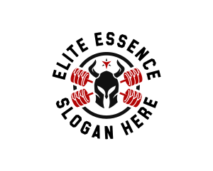 Equipment - Spartan Helm Crossfit logo design