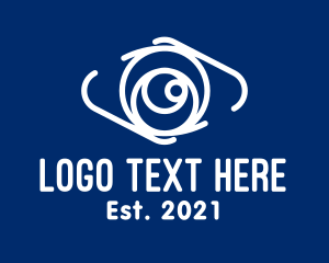 Optics - Abstract Visual Eye logo design