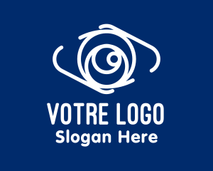 Abstract Visual Eye Logo