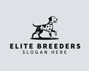 Dalmatian Pet Dog logo design