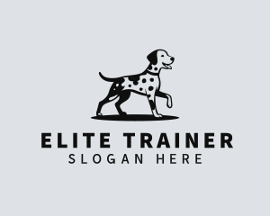 Dalmatian Pet Dog logo design