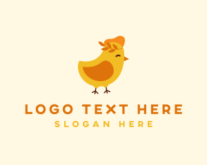 Chick - Baby Chick Restaurant logo design