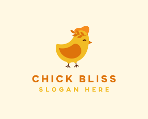 Chick - Baby Chick Restaurant logo design