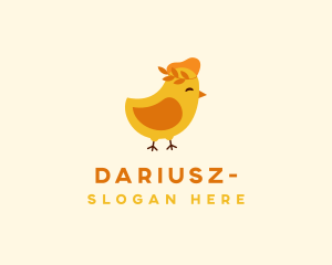 Cartoon - Baby Chick Restaurant logo design