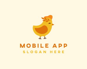 Cute - Baby Chick Restaurant logo design