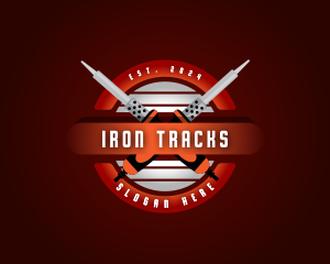 Soldering Iron Tool logo design