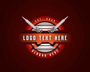 Soldering Iron - Soldering Iron Tool logo design