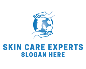 Blue Earth Care logo design