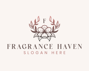 Elegant Floral Flower logo design