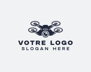 Aerial Drone Photography Logo