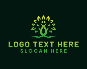 Environment - Eco Tree Leaf logo design