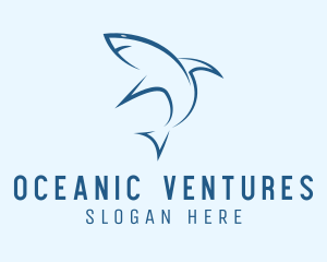 Shark Aquatic Park logo design