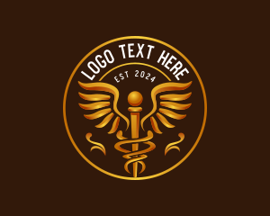 Nurse - Caduceus Pharmacy Clinic logo design