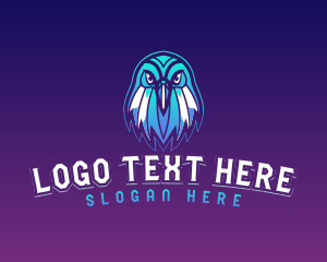 Avian - Falcon Bird Gaming logo design