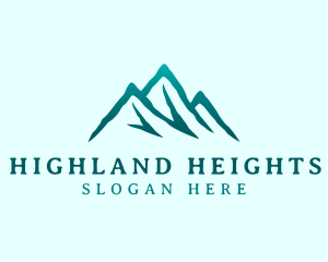 Mountain Peak Summit logo design