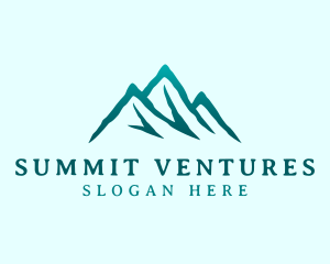 Mountain Peak Summit logo design