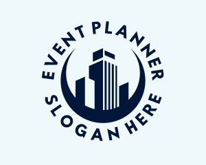 Skyscraper - Condominium Real Estate logo design