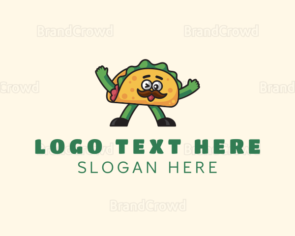 Taco Mustache Diner Logo