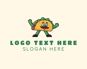 Guacamole - Taco Mustache Diner logo design