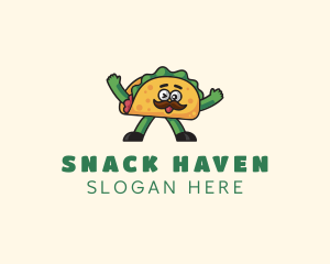 Taco Mustache Diner logo design