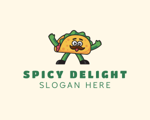 Salsa - Taco Mustache Diner logo design