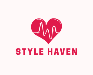 Heartbeat - Healthy Heart Clinic logo design