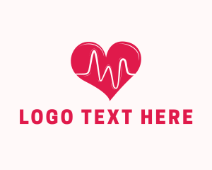 Flatline - Healthy Heart Clinic logo design