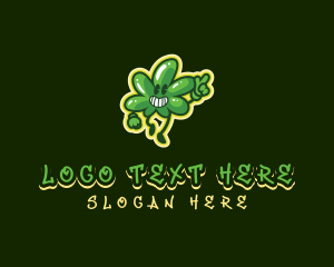 Nugget - Cannabis CBD Marijuana logo design
